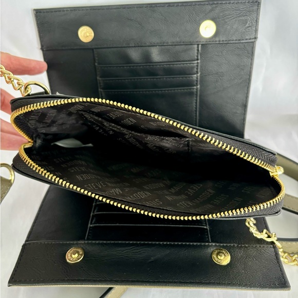 NWOT Steve Madden Crossbody Bag Purse Olive Green - Picture 5 of 14